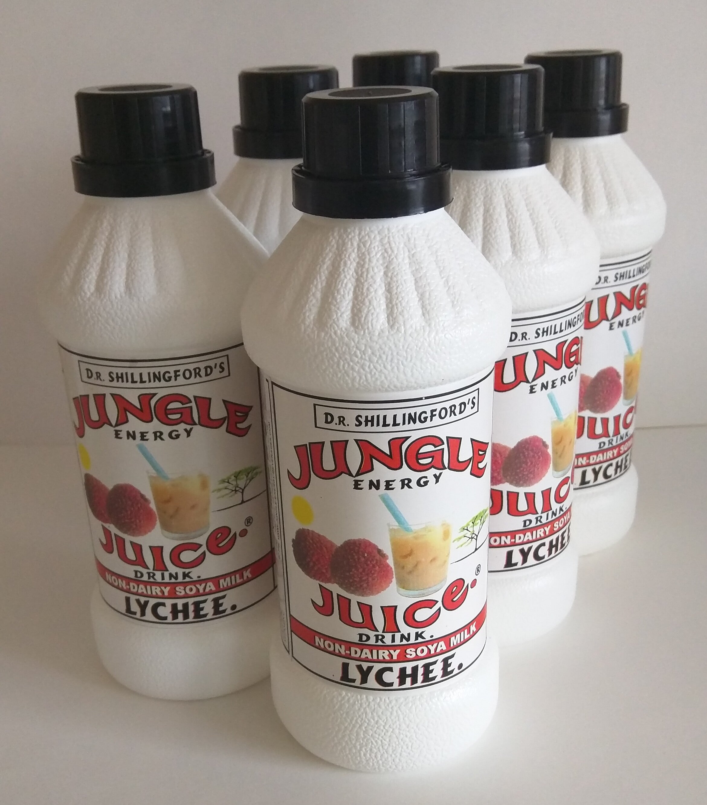 6 Real Lychee juice (62%) with Non-Dairy Soya milk